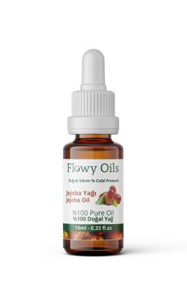 Flowy Oils Jojoba Yağı %100 Doğal Bitkisel Sabit Yağ Jojoba Oil 10ml - 1