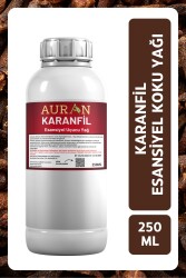 Auran Karanfil Esansiyel Uçucu Yağ Esans Koku Yağı Hobi Esans Mum Sabun Oda Kokusu 250ml - 1