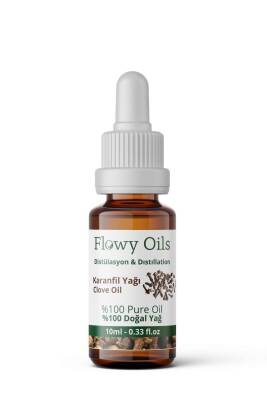 Flowy Oils Karanfil Yağı %100 Doğal Bitkisel Uçucu Yağ Clove Oil 10ml - 2