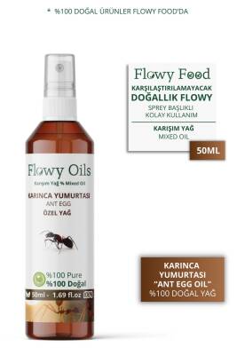 Flowy Oils Karınca Yumurtası Yağı Tüy Azaltıcı Bitkisel Yağ 50ml - 1