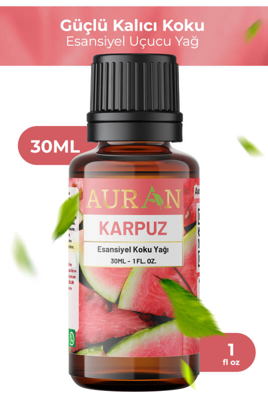 Karpuz Esansiyel Uçucu Koku Yağı Difüzör Esansı Buhurdanlık Yağı Aromaterapi Yağı 30ml - 1