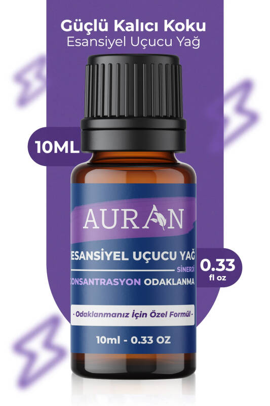 Konsantrasyon Esansiyel Uçucu Koku Yağı Difüzör Esansı Buhurdanlık Yağı Aromaterapi Yağı 10ml - 1