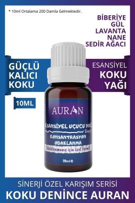 Konsantrasyon Esansiyel Uçucu Koku Yağı Difüzör Esansı Buhurdanlık Yağı Aromaterapi Yağı 10ml - 1