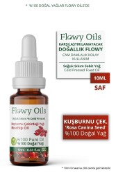 Flowy Oils Kuşburnu Çekirdeği Yağı %100 Doğal Bitkisel Sabit Yağ Rosehip Seed Oil 10ml - 1