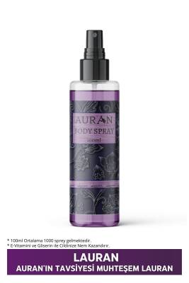 Lauran Parfümlü Kadın Vücut Spreyi Vücut Kokusu Lauran Body Mist Spray 100ml - 1