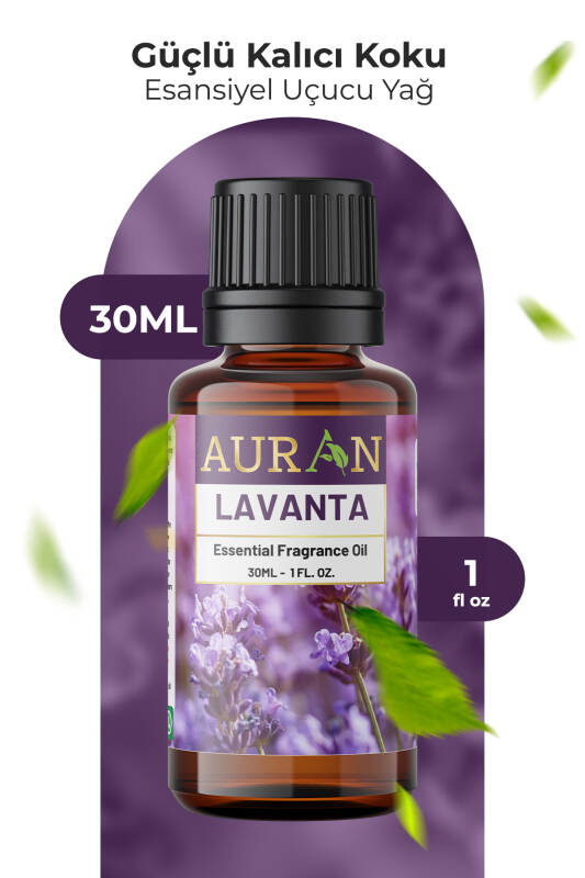 Lavanta Esansiyel Uçucu Koku Yağı Difüzör Esansı Buhurdanlık Yağı Aromaterapi Yağı 30ml - 1