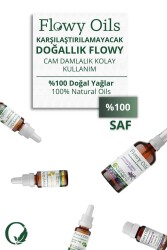 Flowy Oils Lavanta Suyu Nemlendirici Ve Antioksidan Cam Şişe %100 Tam Saf Doğal Yağ Distilasyon Hidrosöl 100ml - 4