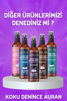 Auran Lavanta Uyku Ve Yastık Spreyi Rahatlatıcı Uyku Ve Dinlenme Spreyi Sleep And Pıllow Spray 50ml - 7