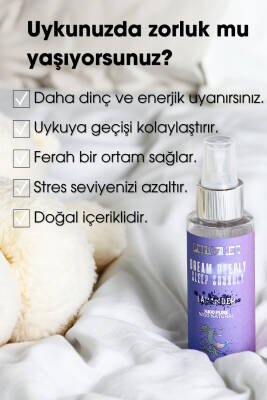 Auran Lavanta Uyku ve Yastık Spreyi, Sleep and Pillow Spray, Doğal Melatonin Aromaterapi Sprey 100 ml - 5