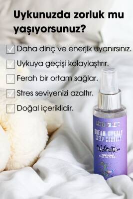 Purity Nap Lavanta Uyku ve Yastık Spreyi, Sleep and Pillow Spray, Doğal Melatonin Aromaterapi Sprey 100 ml - 5