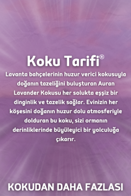 Auran Lavanta Yedek Çubuklu Oda Ve Ortam Kokusu Esansı Yedek Dolum Şişe Lavender 500ml - 2