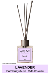 Lavanta Çubuklu Oda Kokusu Bambu Kokusu Kare Şişe Lavender Reed Diffuser 100ml - 1