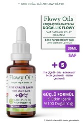 Flowy Oils Leke Karşıtı Cilt Bakım Yağı +5 Yağ Içeren %100 Doğal Karışım Antı Skin Care Oil 30ml - 1