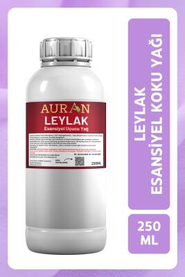 Auran Leylak Esansiyel Uçucu Yağ Esans Koku Yağı Hobi Esans Mum Sabun Oda Kokusu 250ml - 1