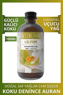 Lilyum Esansiyel Uçucu Koku Yağı Ortam Kokusu Doğal Yağ Sihirli Küre Hobi Esansı 100ml - 1