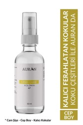 Auran Limon Çiçeği Cam Şişe 80 Derece Kolonya 50ml - 1