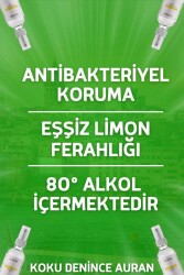 Auran Limon Çiçeği Cam Şişe 80 Derece Kolonya 50ml - 5