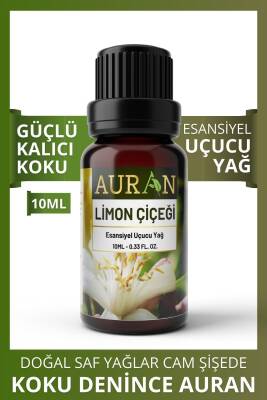 Limon Çiçeği Esansiyel Uçucu Koku Yağı Difüzör Esansı Buhurdanlık Yağı Aromaterapi Yağı 10ml - 1