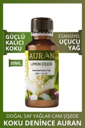 Limon Çiçeği Esansiyel Uçucu Koku Yağı Difüzör Esansı Buhurdanlık Yağı Aromaterapi Yağı 30ml - 1