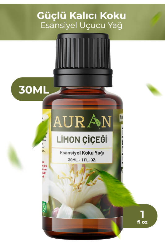 Limon Çiçeği Esansiyel Uçucu Koku Yağı Difüzör Esansı Buhurdanlık Yağı Aromaterapi Yağı 30ml - 1