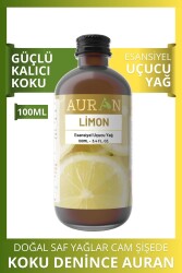 Limon Esansiyel Uçucu Koku Yağı Ortam Kokusu Doğal Yağ Sihirli Küre Hobi Esansı 100ml - 1