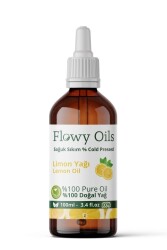 Flowy Oils Limon Yağı %100 Doğal Bitkisel Uçucu Yağ Lemon Oil 100 ml - 2