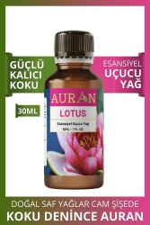 Lotus Esansiyel Uçucu Koku Yağı Difüzör Esansı Buhurdanlık Yağı Aromaterapi Yağı 30ml - 1