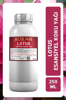 Auran Lotus Esansiyel Uçucu Yağ Esans Koku Yağı Hobi Esans Mum Sabun Oda Kokusu 250ml - 1