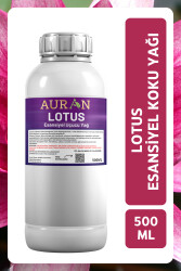 Auran Lotus Esansiyel Uçucu Yağ Esans Koku Yağı Hobi Esans Mum Sabun Oda Kokusu 500ml - 1