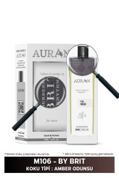 Auran M106 - Burberry Brit Erkek Parfüm Amber Odunsu 50ml - 1