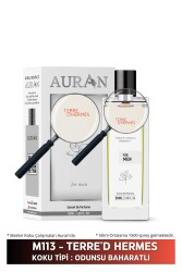 Auran M113 - Terre'd Hermes Erkek Parfüm Odunsu Baharatlı 50ml - 1