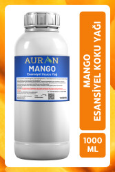 Auran Mango Esansiyel Uçucu Yağ Esans Koku Yağı Hobi Esans Mum Sabun Oda Kokusu 1000ml - 1