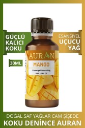 Mango Esansiyel Uçucu Koku Yağı Ortam Kokusu Doğal Yağ Sihirli Küre Hobi Esansı 30ml - 1