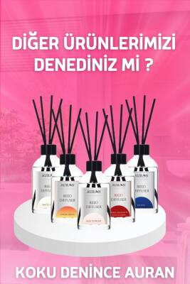 Mango & Karpuz Çubuklu Oda Kokusu Bambu Kokusu Kare Şişe Mango & Watermelon Reed Diffuser 100ml - 8