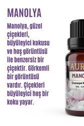 Manolya Esansiyel Uçucu Koku Yağı Ortam Kokusu Doğal Yağ Sihirli Küre Hobi Esansı 10ml - 2