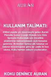 Menolle Parfümlü Oda ve Çamaşır Spreyi Ortam ve Kumaş Kokusu Premium Room Spray 350ml - 6