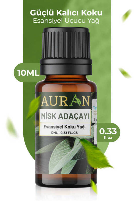 Misk Adaçayı Esansiyel Uçucu Koku Yağı Difüzör Esansı Buhurdanlık Yağı Aromaterapi Yağı 10ml - 1