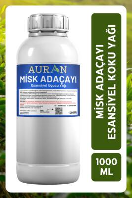 Auran Misk Adaçayı Esansiyel Uçucu Yağ Esans Koku Yağı Hobi Esans Mum Sabun Oda Kokusu 1000ml - 1