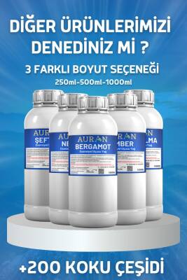 Auran Misk Adaçayı Esansiyel Uçucu Yağ Esans Koku Yağı Hobi Esans Mum Sabun Oda Kokusu 1000ml - 7