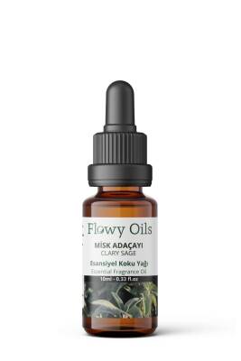 Flowy Oils Misk Adaçayı Saf Esansiyel Uçucu Koku Yağı Esans Buhurdanlık Yağı Difüzör Esansı Fragrance 10ml - 2