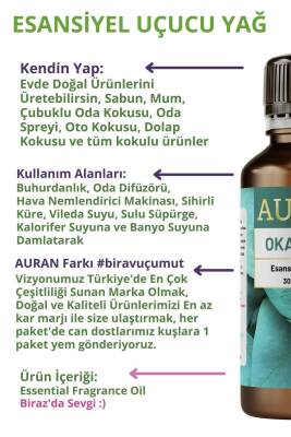 Misk Esansiyel Uçucu Koku Yağı Difüzör Esansı Buhurdanlık Yağı Aromaterapi Yağı 30ml - 4