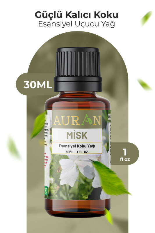 Misk Esansiyel Uçucu Koku Yağı Difüzör Esansı Buhurdanlık Yağı Aromaterapi Yağı 30ml - 1