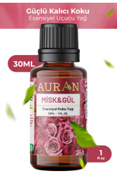 Misk & Gül Esansiyel Uçucu Koku Yağı Ortam Kokusu Doğal Yağ Sihirli Küre Hobi Esansı 30ml - 1