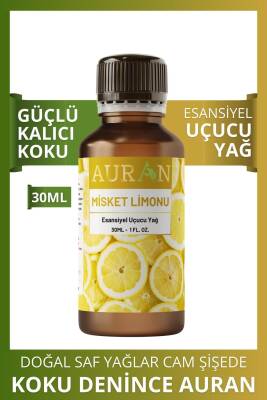 Misket Limonu Esansiyel Uçucu Koku Yağı Ortam Kokusu Doğal Yağ Sihirli Küre Hobi Esansı 30ml - 1