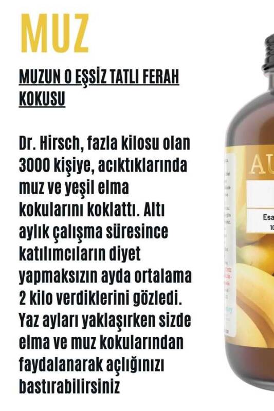 Muz Esansiyel Uçucu Koku Yağı Ortam Kokusu Doğal Yağ Sihirli Küre Hobi Esansı 100ml - 2