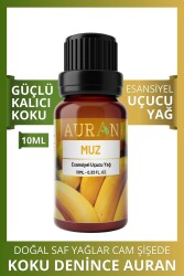 Muz Esansiyel Uçucu Koku Yağı Ortam Kokusu Doğal Yağ Sihirli Küre Hobi Esansı 10ml - 1