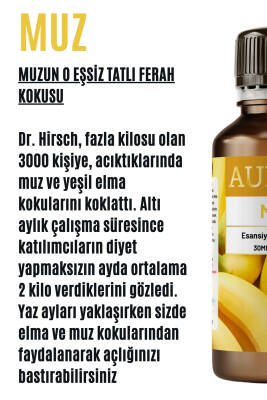 Muz Esansiyel Uçucu Koku Yağı Ortam Kokusu Doğal Yağ Sihirli Küre Hobi Esansı 30ml - 2