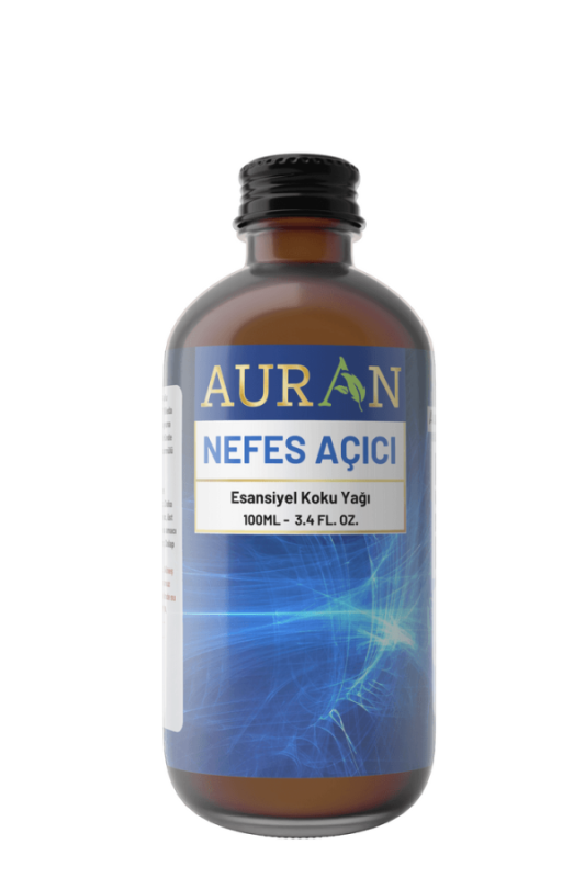 Auran Nefes Açıcı Saf Esansiyel Uçucu Koku Yağı 100ML - 1