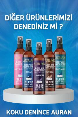 Auran Nefes Açıcı Uyku Ve Yastık Spreyi Okaliptus, Nane, Biberiye Rahatlatıcı Uyku Ve Dinlenme Spreyi 50ml - 7