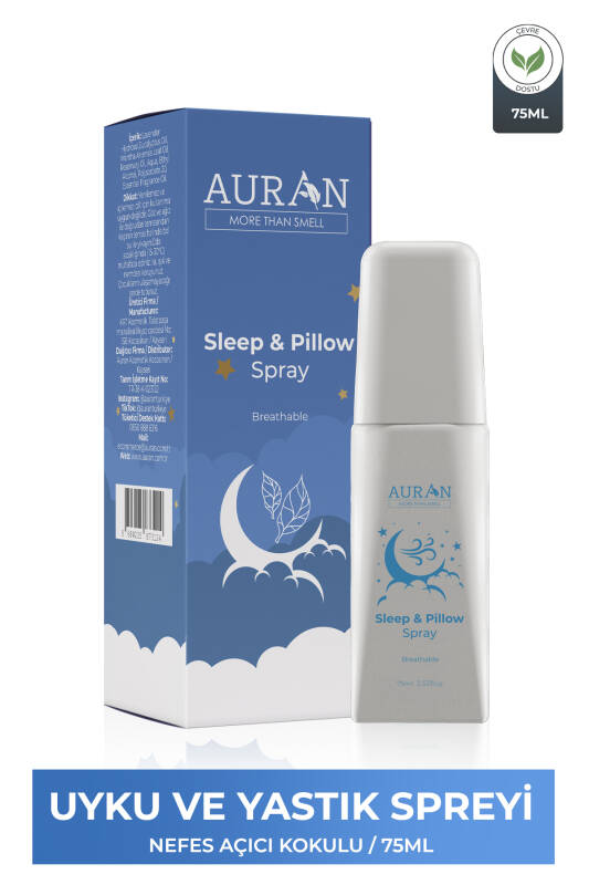 Nefes Açıcı Uyku ve Yastık Spreyi Rahatlatıcı Uyku Ve Dinlenme Spreyi Sleep And Pillow Spray 75ml - 1